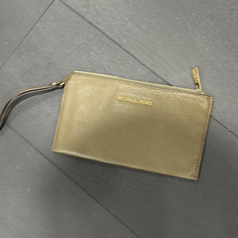 Michael Kors Gold Wristlet